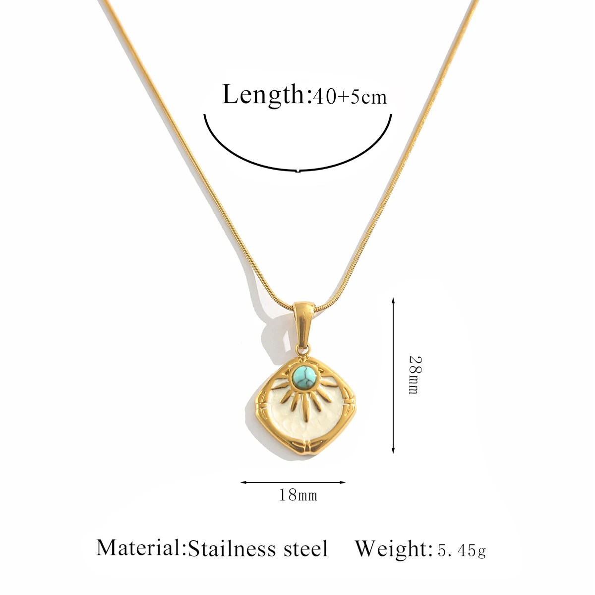 SOVOB العصرية روك الراب نمط عين الشر قلادة قلادة موضة الشارع الهيب هوب للنساء والرجال مطلية بالذهب المختنق اكسسوارات #6