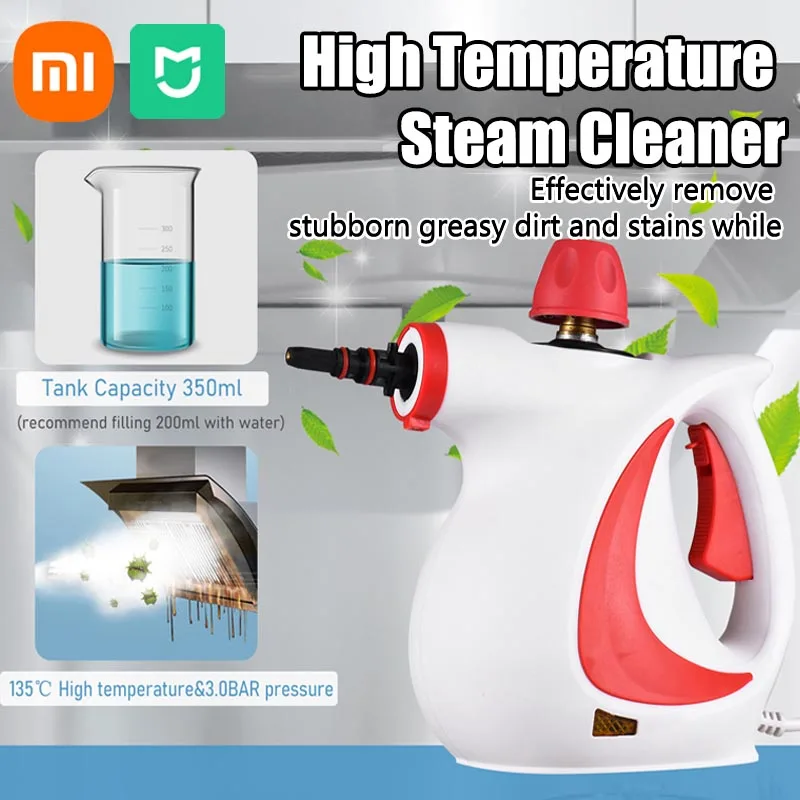 Xiaomi MIJIA Steam Cleaner 1050W High Temperature Pressurized Steam Cleaning Machine With Steamer For Kitchen Sofa Bathroom Car