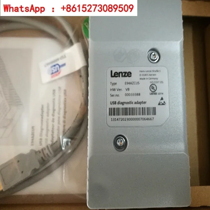 Lenze E94AZCUS EWL0070/1/2 EMF2102IBCV003 USB Diagnostic Adapter