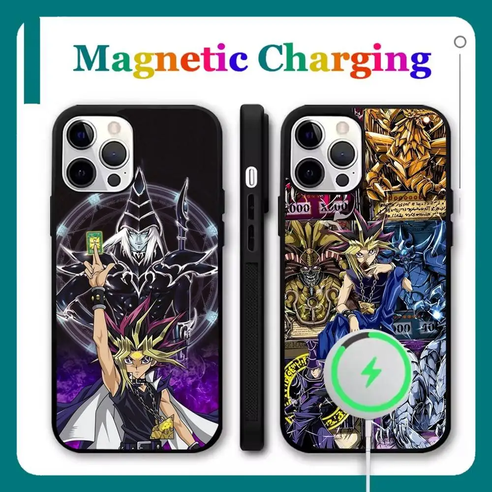 

Чехол для телефона Y-Yu Gi Oh OCG Card для iPhone 17,16,15,14,13,12,11, Pro, Max, Plus, Mini, Air, SE, новая магнитная беспроводная зарядка Magsafe