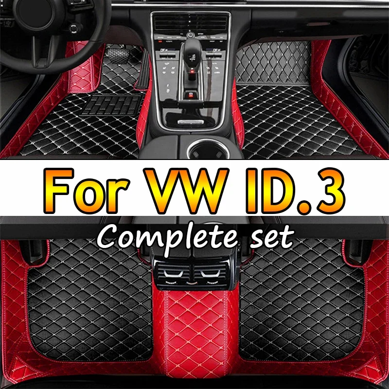 

Car Mats For VW Volkswagen ID.3 ID3 ID 3 2019 2020 2021 2022 Protective Pad Floor Mats Carpets Leather Mat Car Accessories 2020