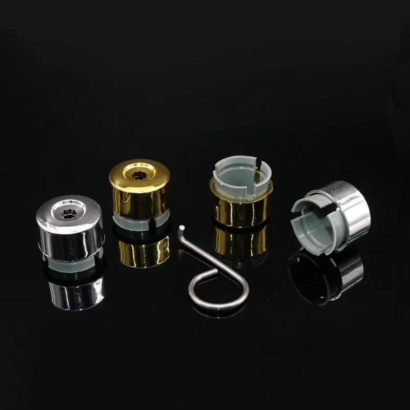 7L6 601 173A 2ZZ 10pcs Chrome Wheel Lug Bolt Nut Cap Cover 7L6601173A for VW Touareg 2004 - 2010 2011 2012 2013 2014