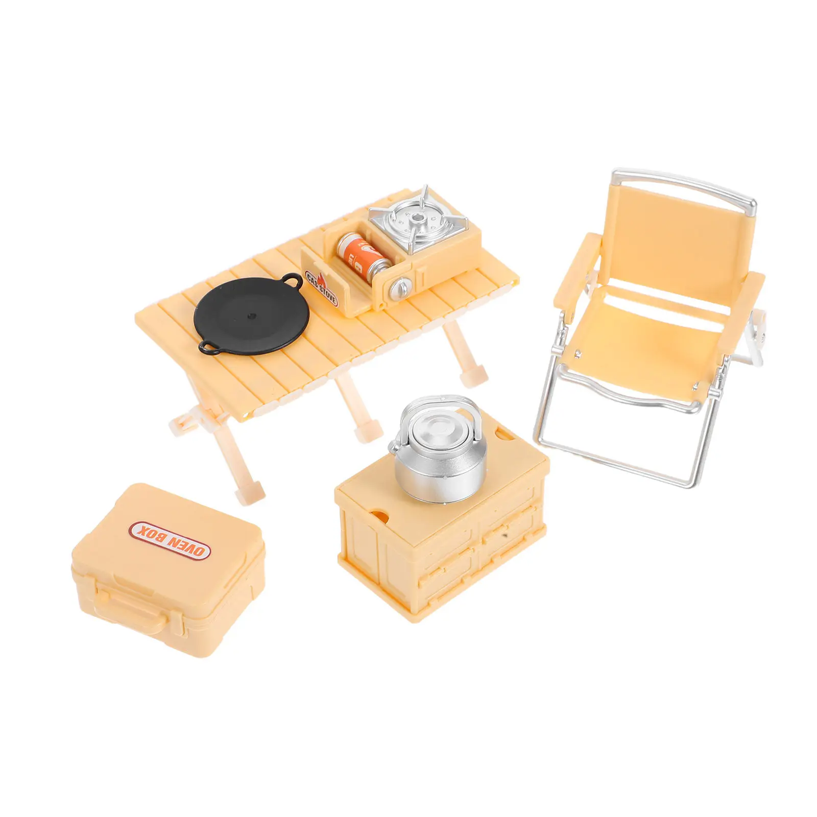 Mini Outdoor Playset with Chair and Table