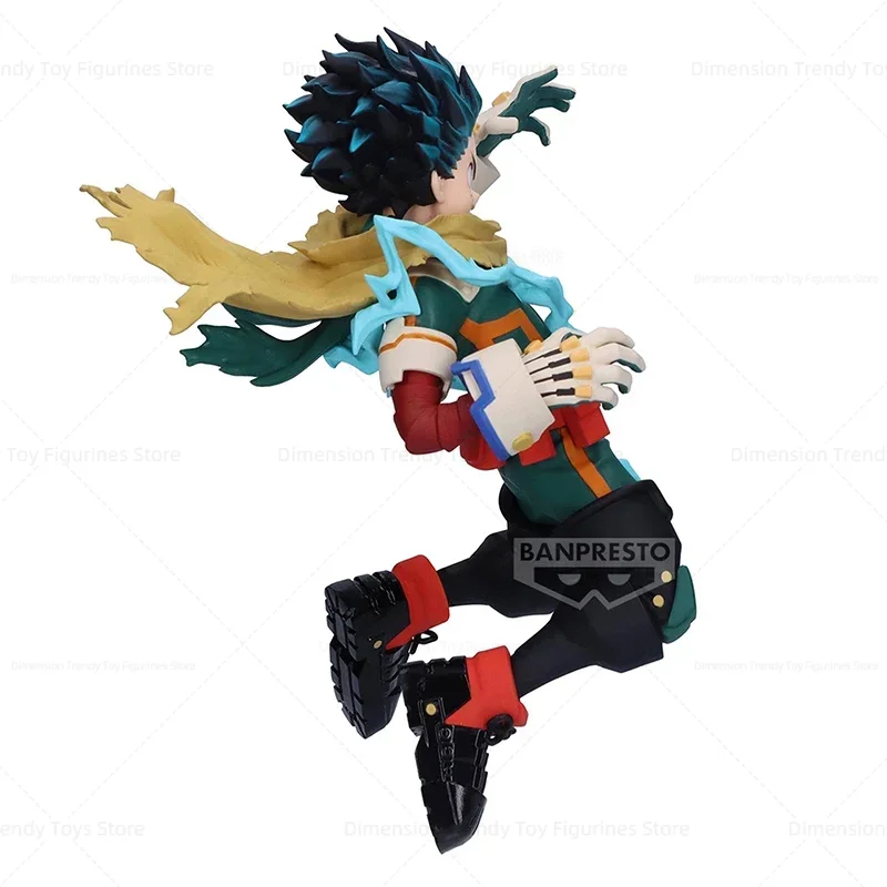 Em estoque bandai banpresto anime meu herói academia os heróis incríveis mais izuku midoriya pvc figuras de ação modelo brinquedos figura dt