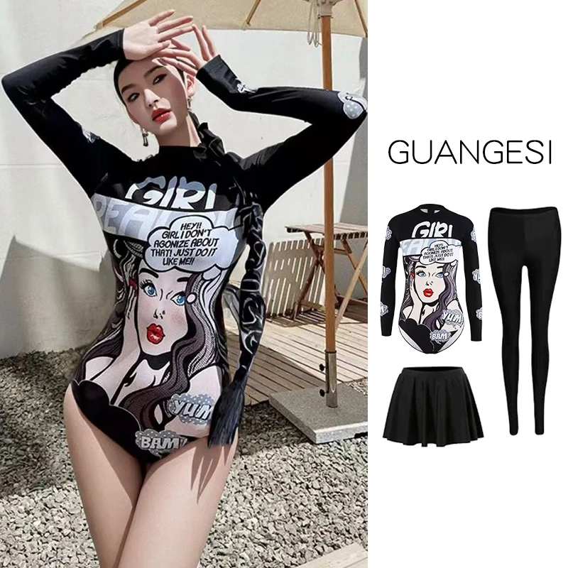 

Женский гидрокостюм с длинными рукавами и брюками, облегающий, быстросохнущий, для снорклинга и дайвинга, с защитой от УФ-излучения, для серфинга и плавания.