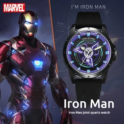 2024 New Iron Man Watch Men Fashion Classic Mechanical Waterproof Cool Luminous Alloy Men'S Sports Watch Christmas Holiday Gift