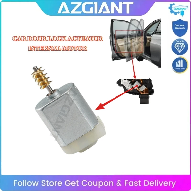 

AZGIANT Low Noise Car Door Lock Actuator Motor FC-280 High Power For Opel Astra J MK6 Zafira C MK3 Auto Door Lock Repair