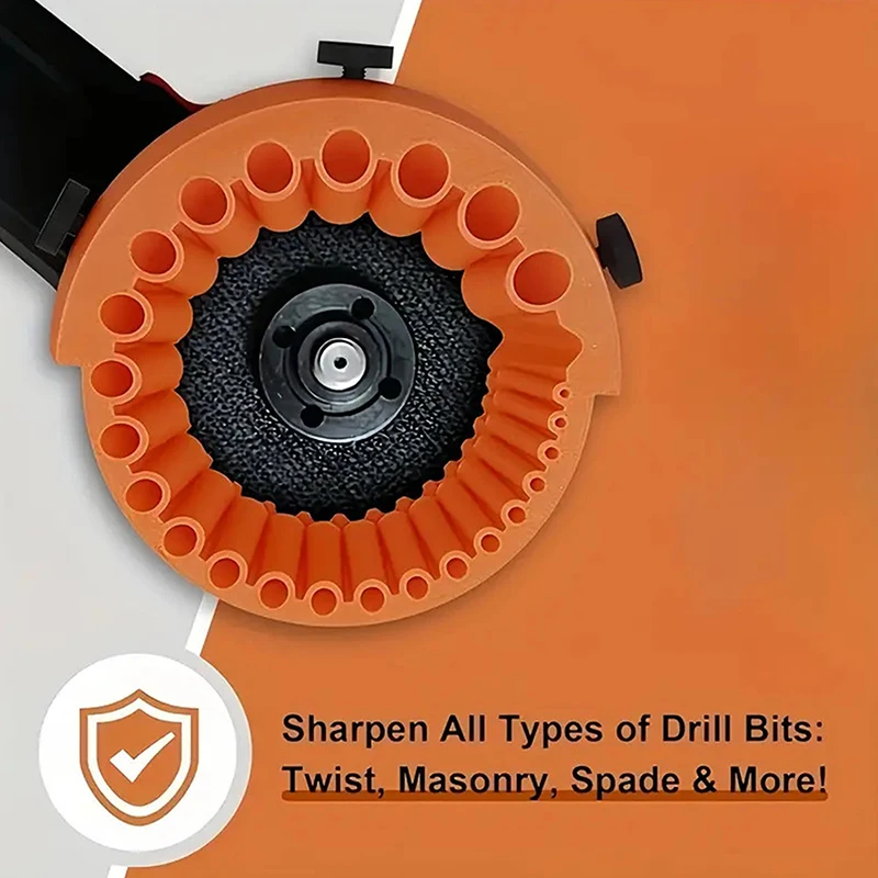 Power Drill Bit Grinding Attachment Drill Sharpener, 2 To 13mm Multipurpose Sharpener