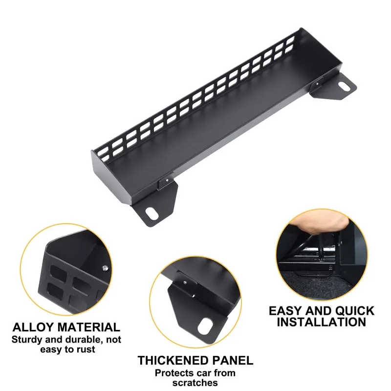 Car Co-Pilot Seat Under Storage Box Bracket Under Seat Organizer Tray For 2011-2019 Nissan JUKE Car Accessories