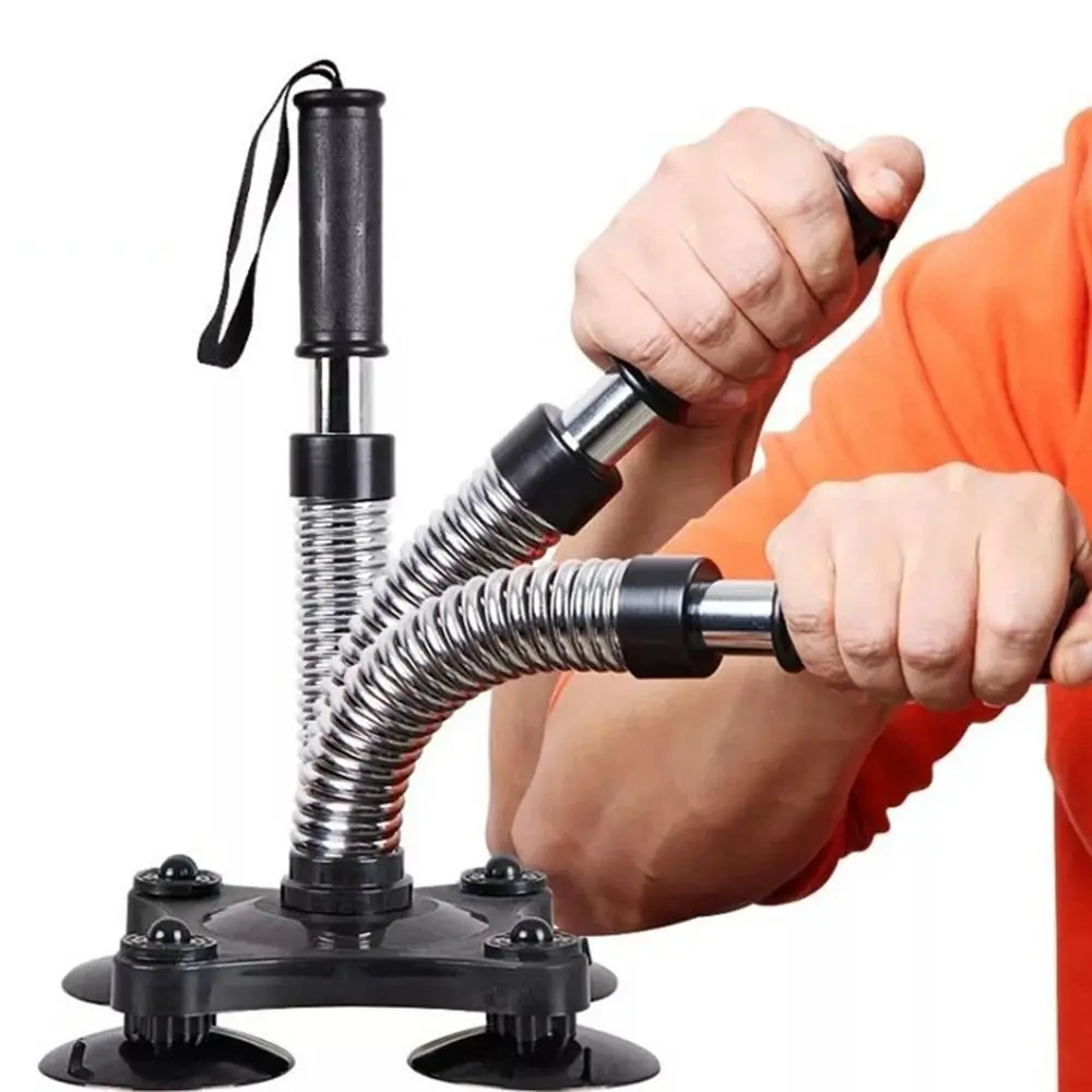 

Anti-Slip Handle Hand Grip Exerciser Heavy Type Stable Suction Cups Arm Wrestling Trainer Ergonomic Design Resistance Spring