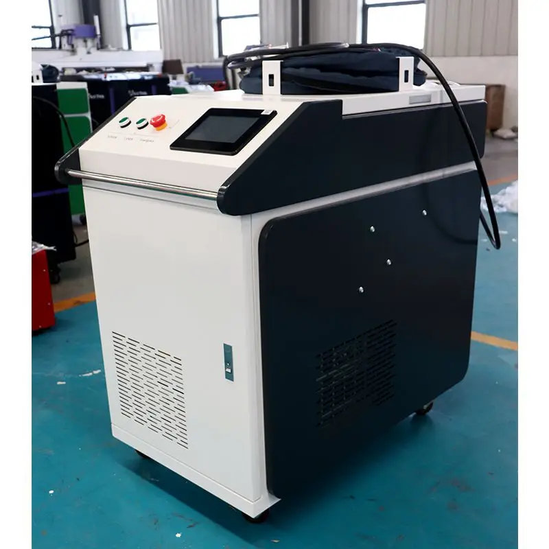 

Industrial Handheld Fiber Laser Cleaning Machine for Metal Rust Oil Stains Cleaning surface Removal Device