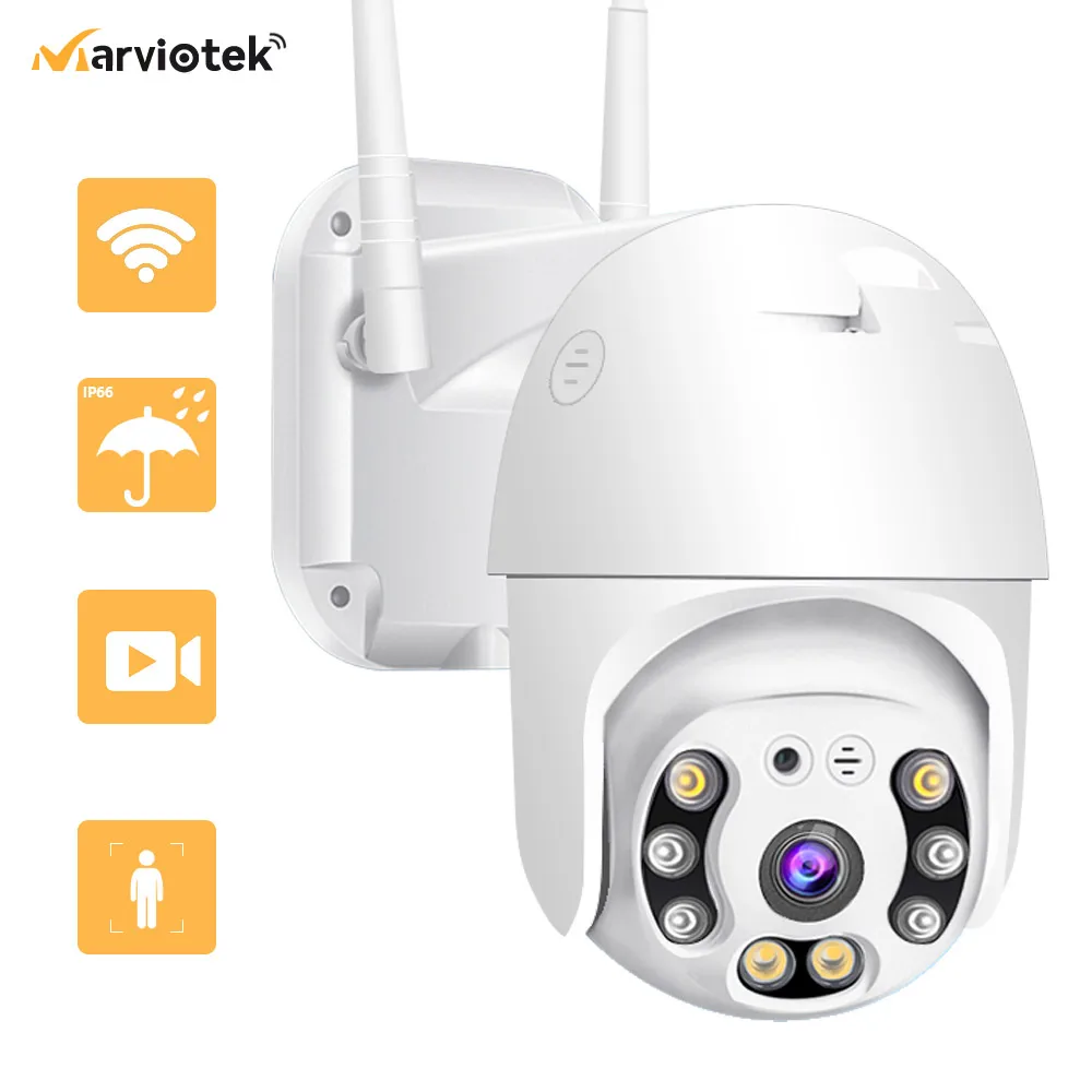 

5MP IP Camera WIFI Outdoor Wirless Auto Tracking Speed Dome PTZ 3MP Home Security Camera 1080P Video Surveillance CCTV Camera