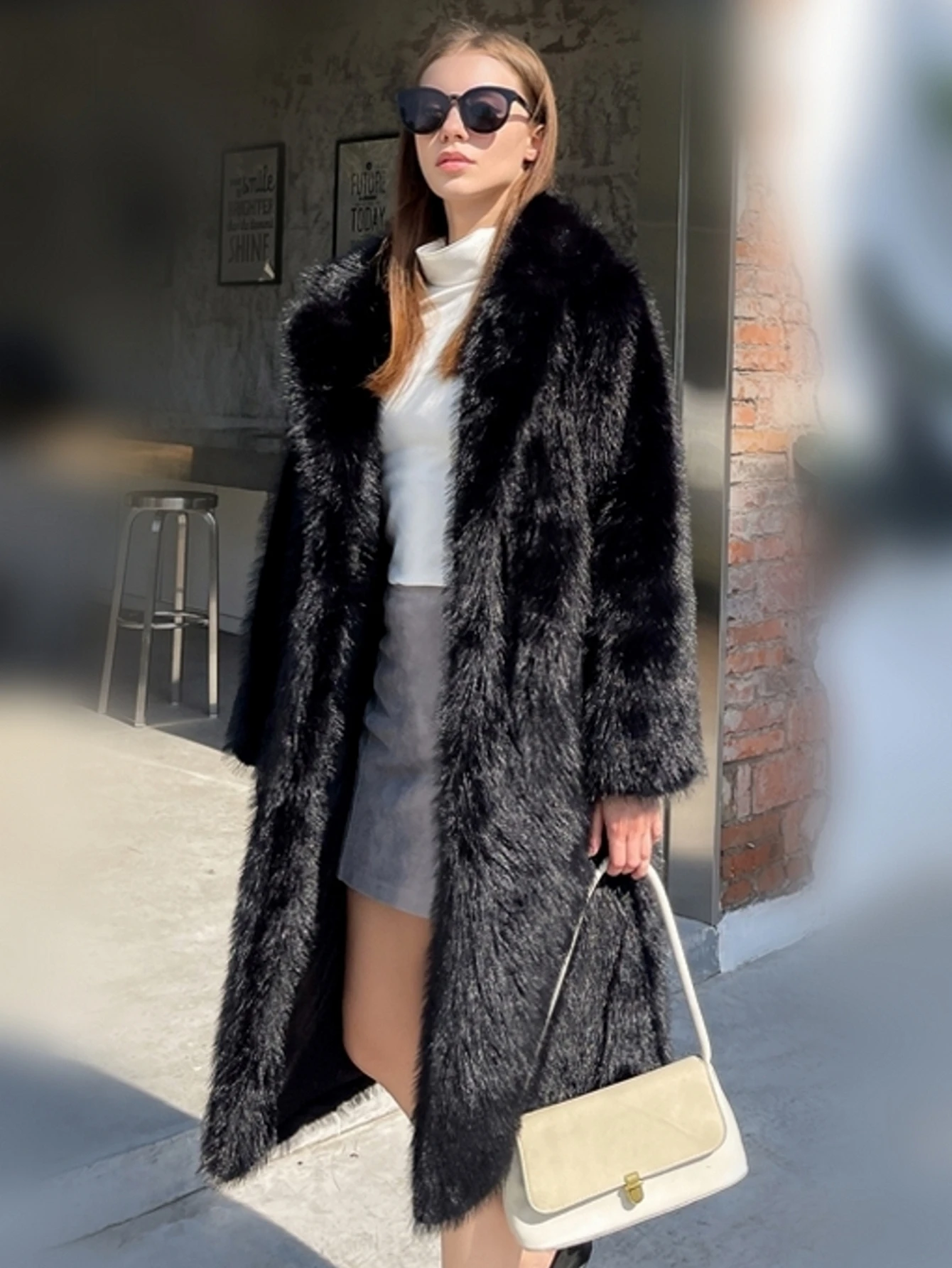 Куртка оверсайз для женщин, новинка 2024, осенне-зимняя теплая плюшевая уличная одежда, свободная женская верхняя одежда, пальто Roupas Feminina