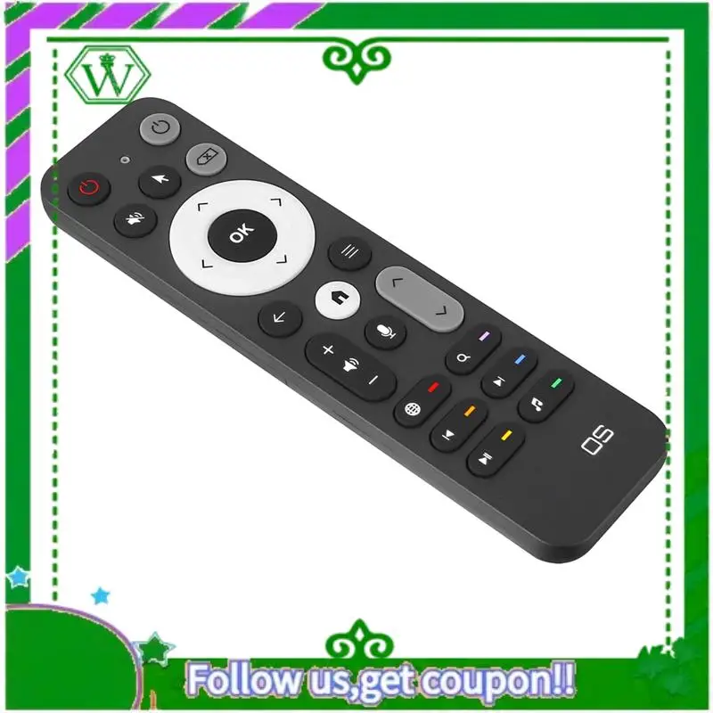 ABIK-Replace UR02 BT Voice Remote Control Built-In Mic For UGOOS AM8 PRO AM6B AM6 PLUS X4 X4Q Cube Pro Extra TOX1 TOX3 TOX4