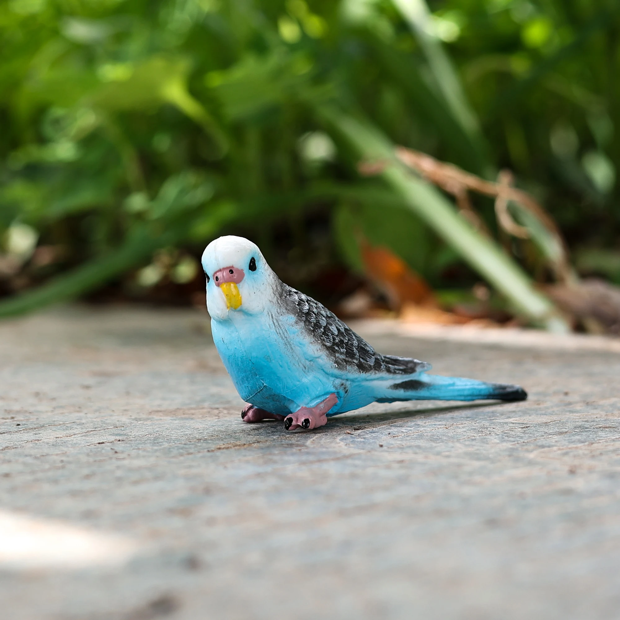 Classic Bird Animal Flamingos Parrot Sea Mew Peacock Owl Ostrich Model Solid PVC Action Figures Miniature Education Toy