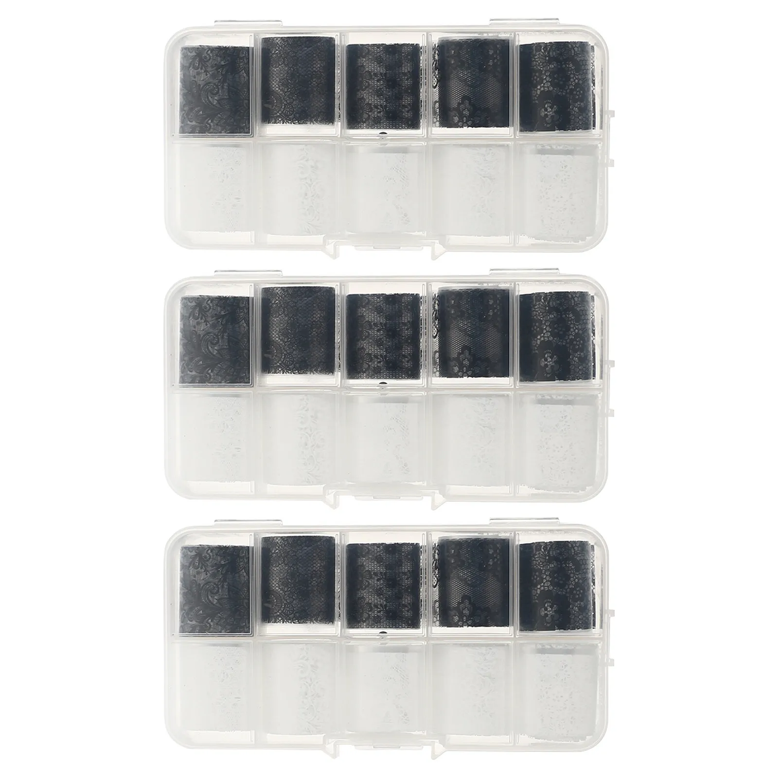 

30 рулонов наклеек для ногтей с кружевным узором в виде звезд, модные наклейки для маникюра, декоративные наклейки для ногтей своими руками, для домашнего использования