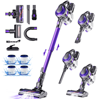 AUTHMIC Cordless Vacuum Cleaner – 52000PA Suction, 50Min Runtime, HEPA Filtration, Pet Hair Brush, Home Cleaning Hot Sale