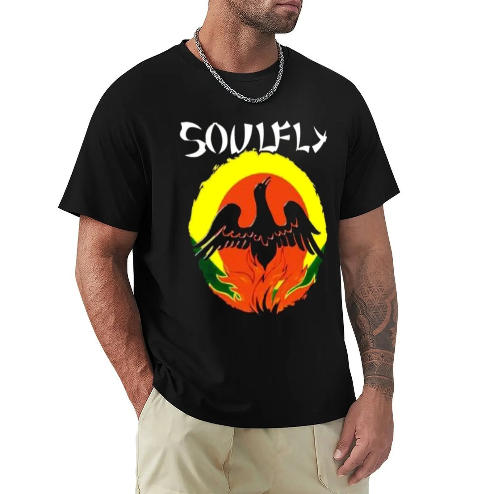 

Soul Fly New T-Shirt Casual Loose Fit Summer Tee Shirt