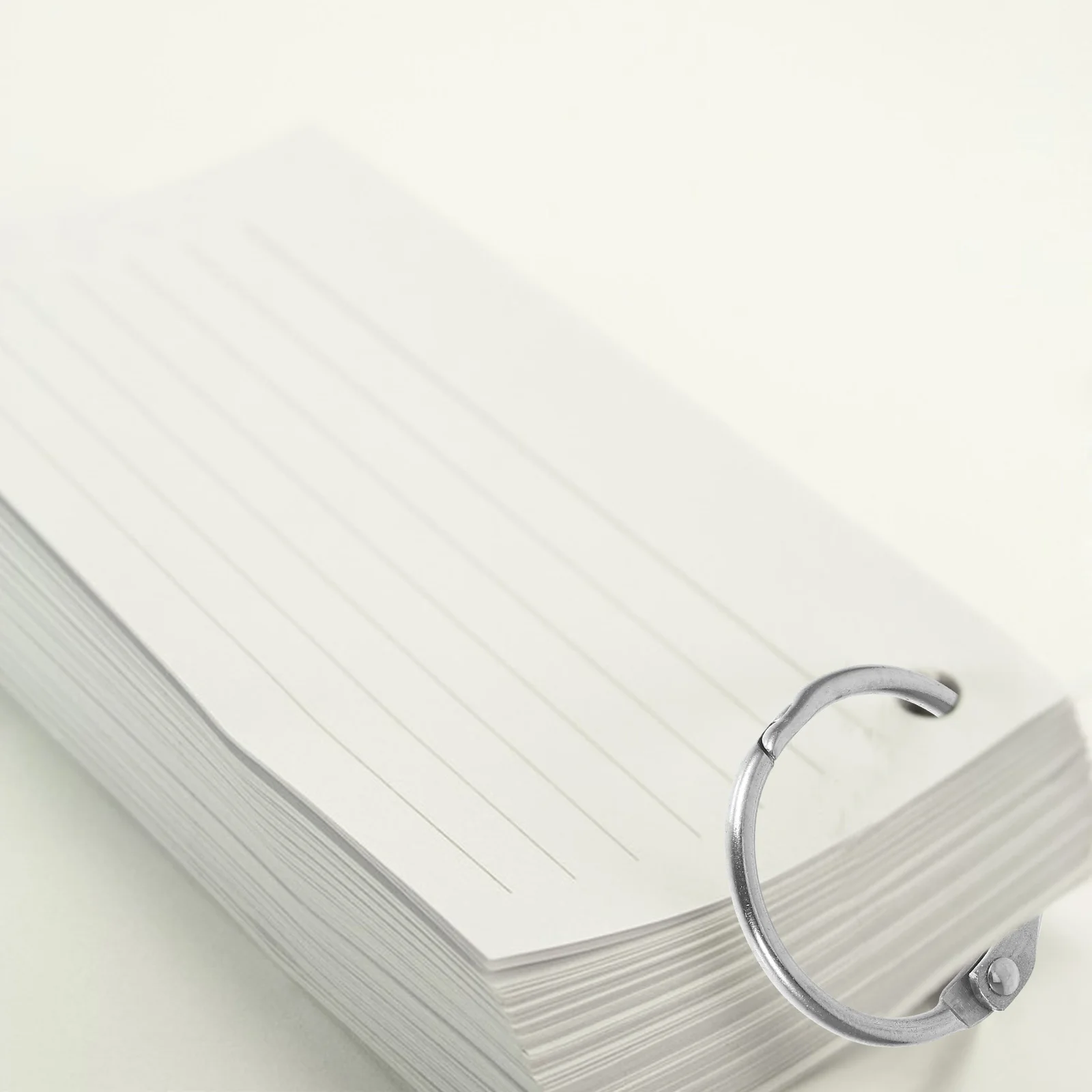 20Pcs Binder Rings Metal Small Book Binding Rings for Index Cards Flashcards Scrapbook Paper Organizer Office Supplies