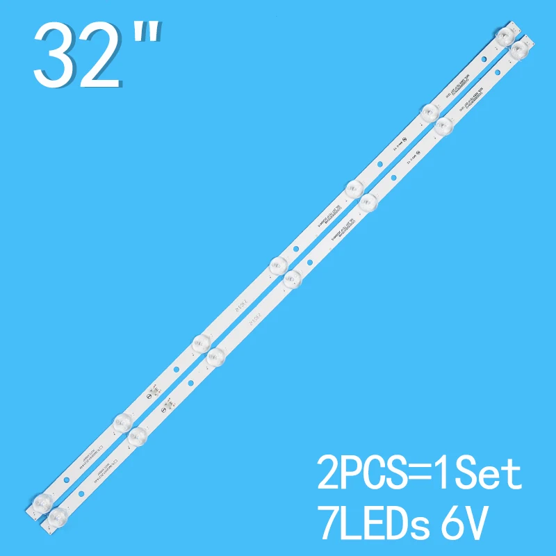 

LED TV light bar CC02320D570V12 for CC02320D570V08 3356218C06 320L 32E9 7S1P 2X7 1210 3356218C06 C1L029108 HL320A30-0701S-01