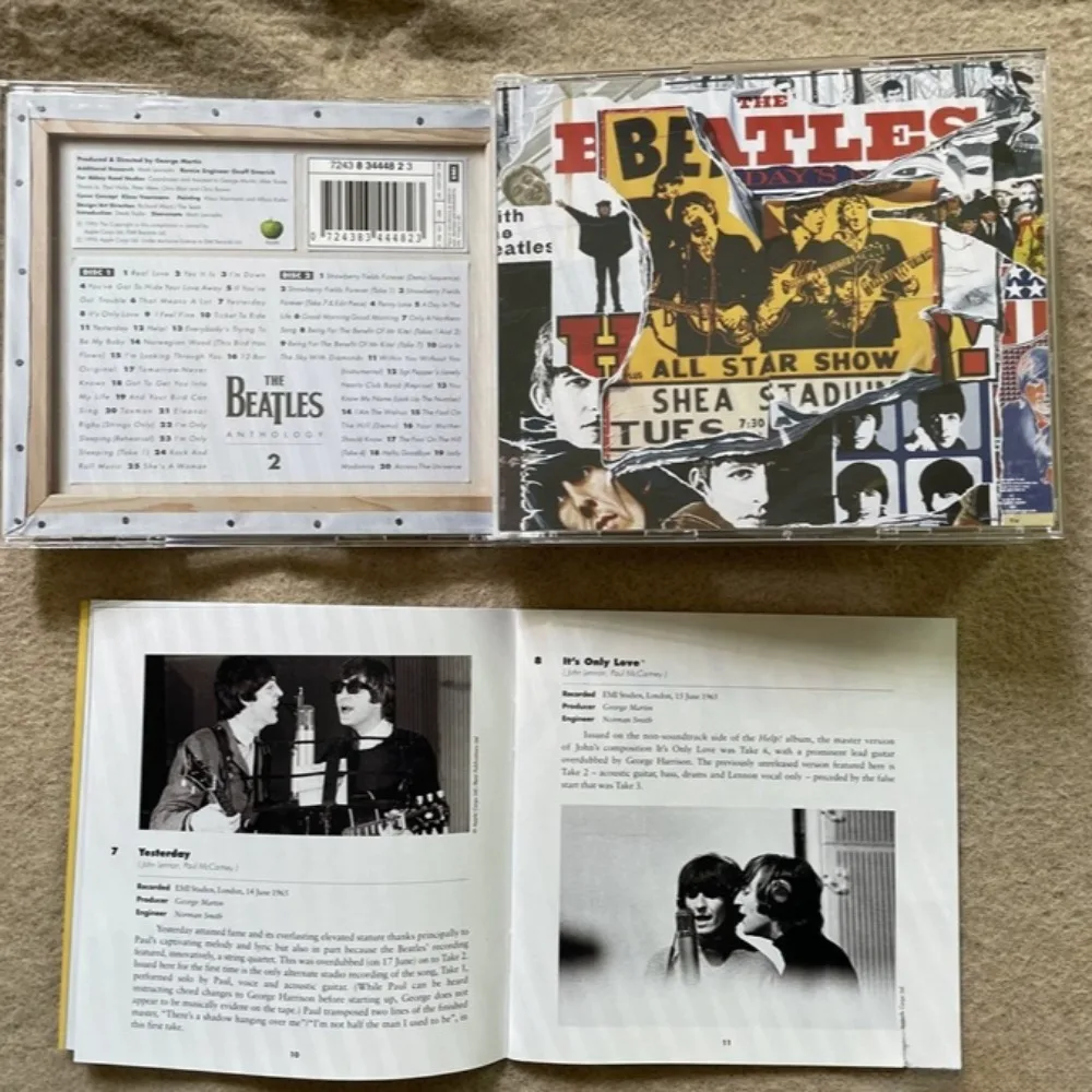 ビートルズ アンソロジー 2 2CD コンピレーション - ファンとコレクションのための時代を超越したクラシック ロック シングル
