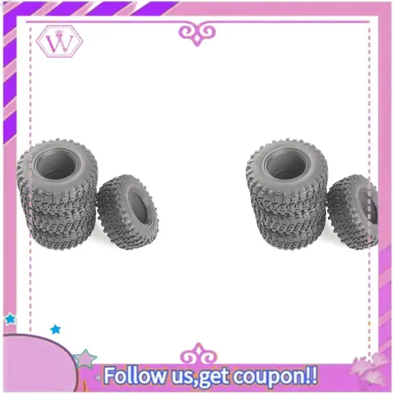 

Upgraded 8PCS 115MM 2.2 Rubber Big Tires Wheel Tyres For 1/10 RC Crawler Car Axial Wraith SCX10 Capra Traxxas TRX4 TRX6 D90