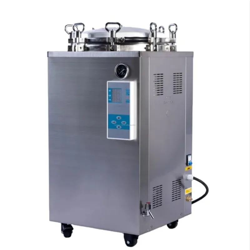 Medical Vertical Autoclave Machine With Digital Display For Laboratory JIBIMED LS-35LD Model 35L Capacity Stainless Steel