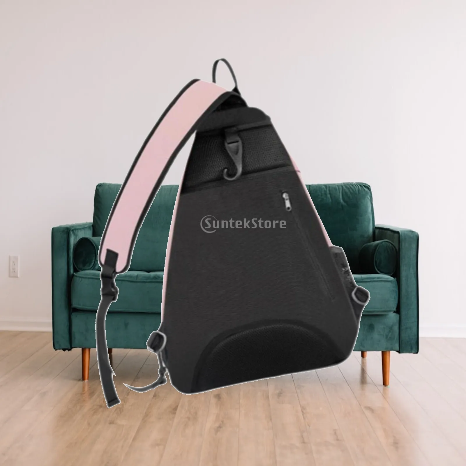 Tennis Bag for Men Women Badminton Pouch Lightweight Adjustable Strap Versatile Sports Players Pickleball Bag Organizer