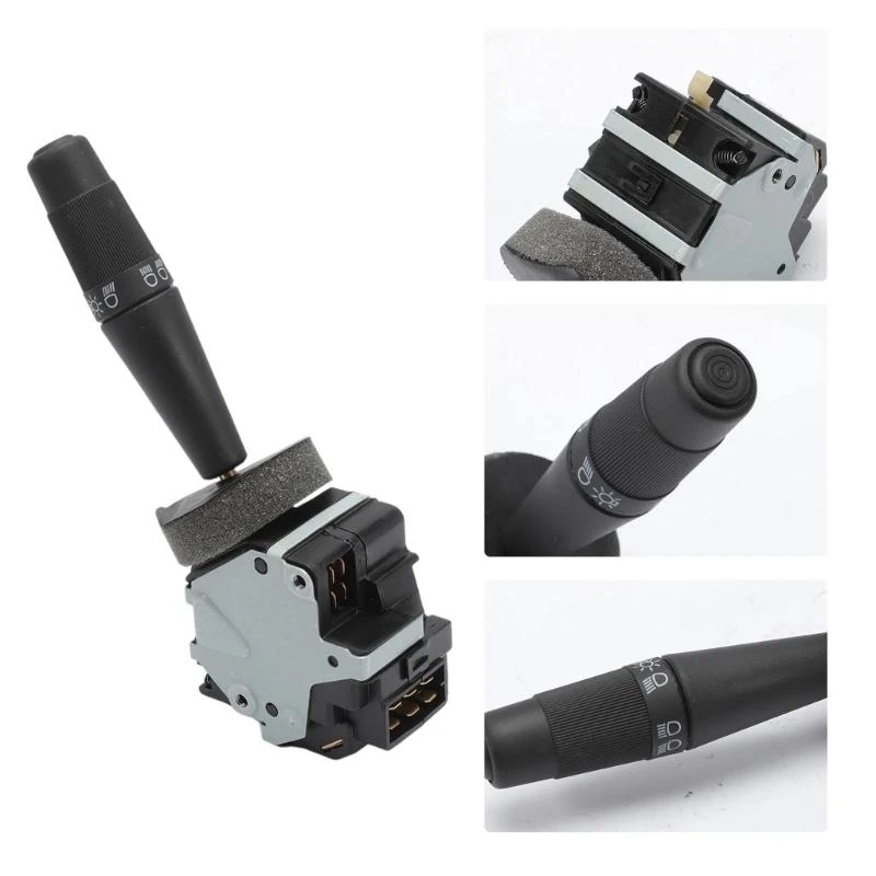 

Переключатель фар и указателей поворота Стабильные указатели поворота и переключатель освещения Простая установка на автомобиле