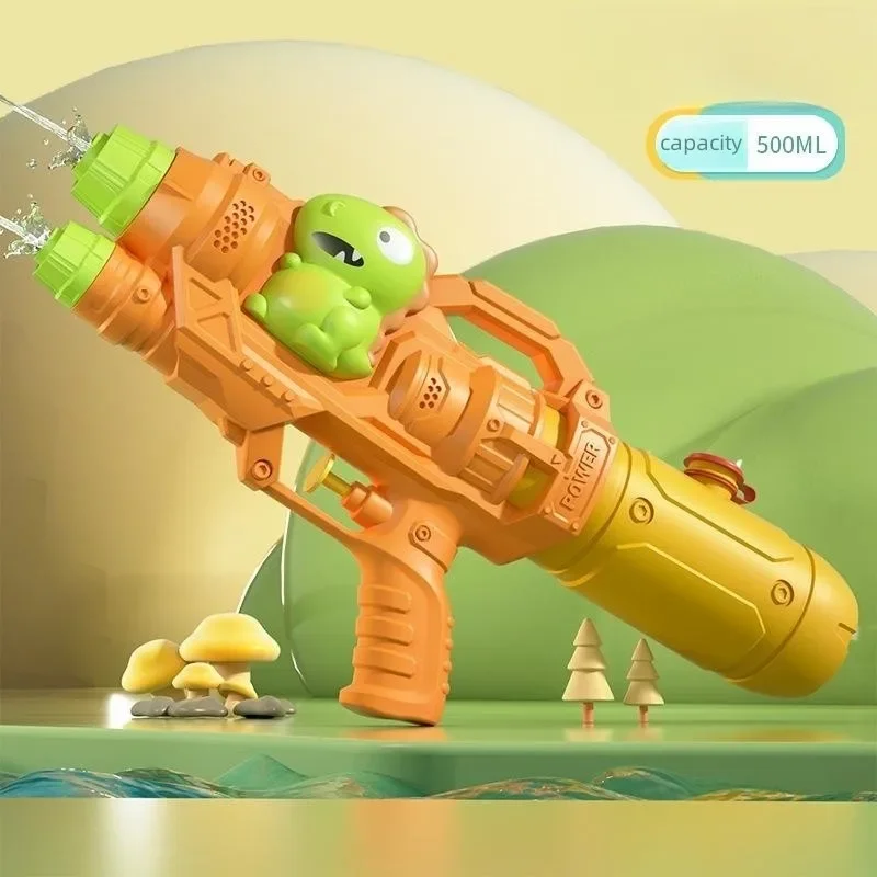 Water Gun for Kids Portable Summer Large Capacity Water Absorbing High pressure Water Gun Beach Outdoor rifle Fight Toys for Boy