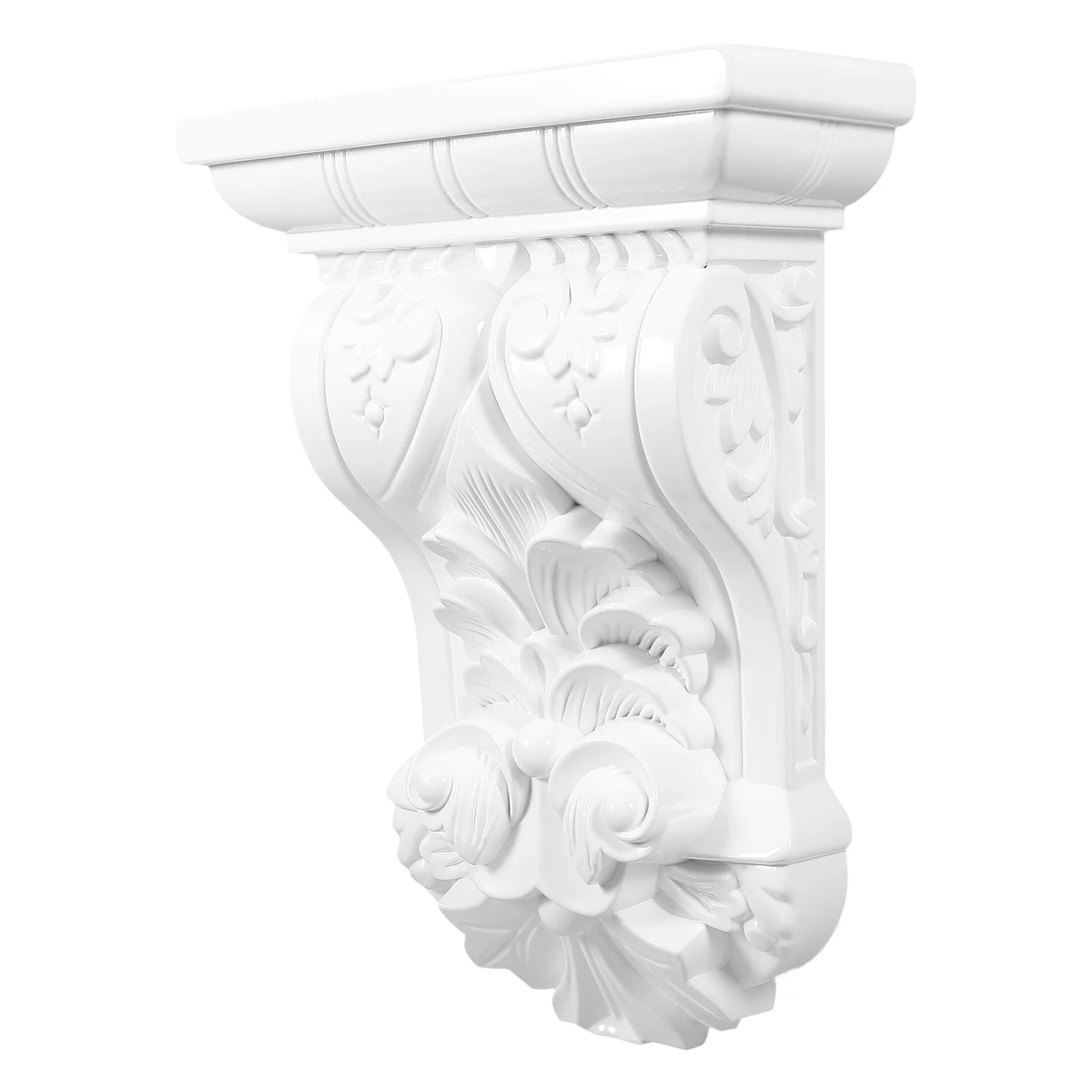 Architectural Molding Heavy Duty Corbels Roman Capital Bookends Decorative Home Delicate for Vintage Carved