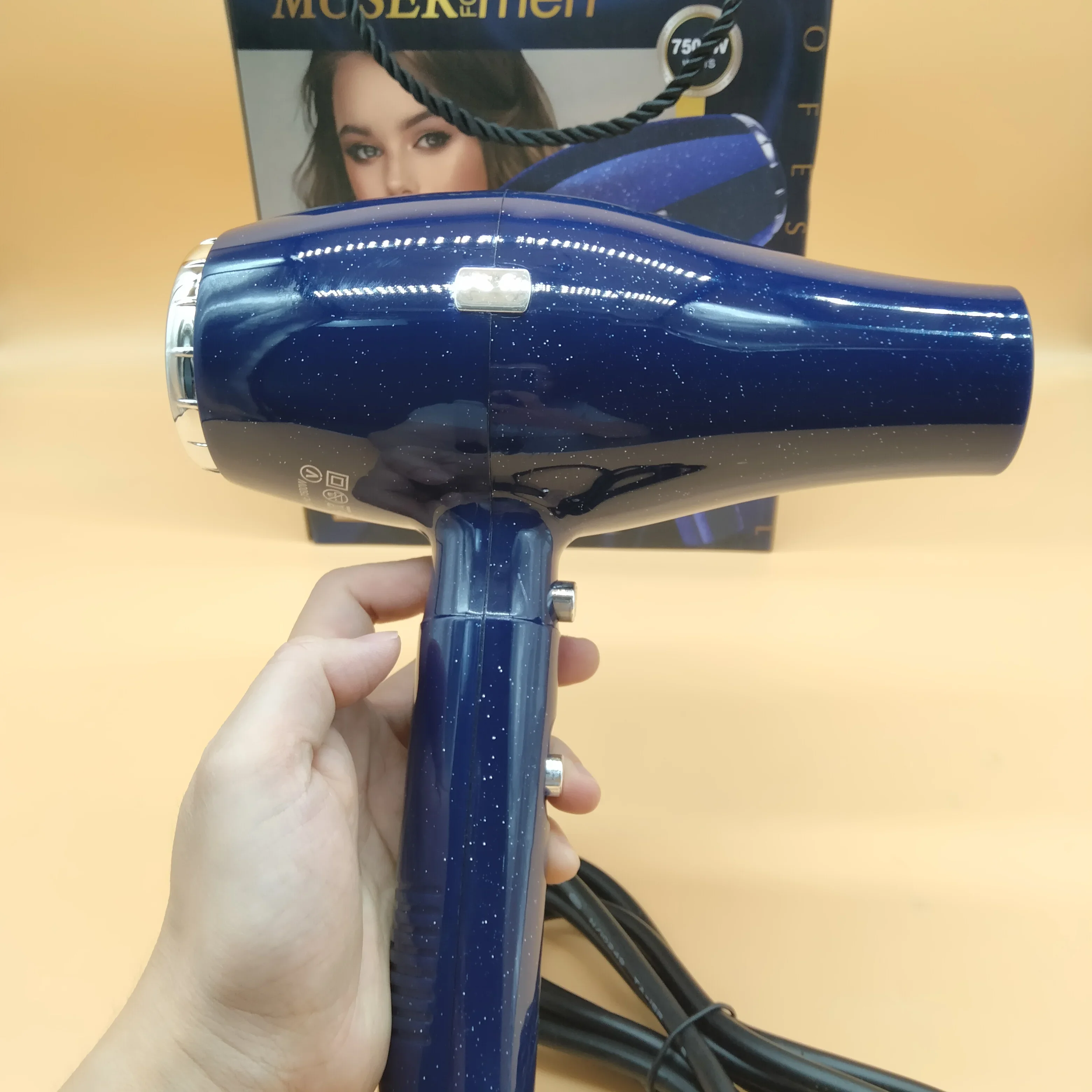 Asciugacapelli Home Barber Shop Asciugacapelli ad alta potenza con vento caldo e freddo