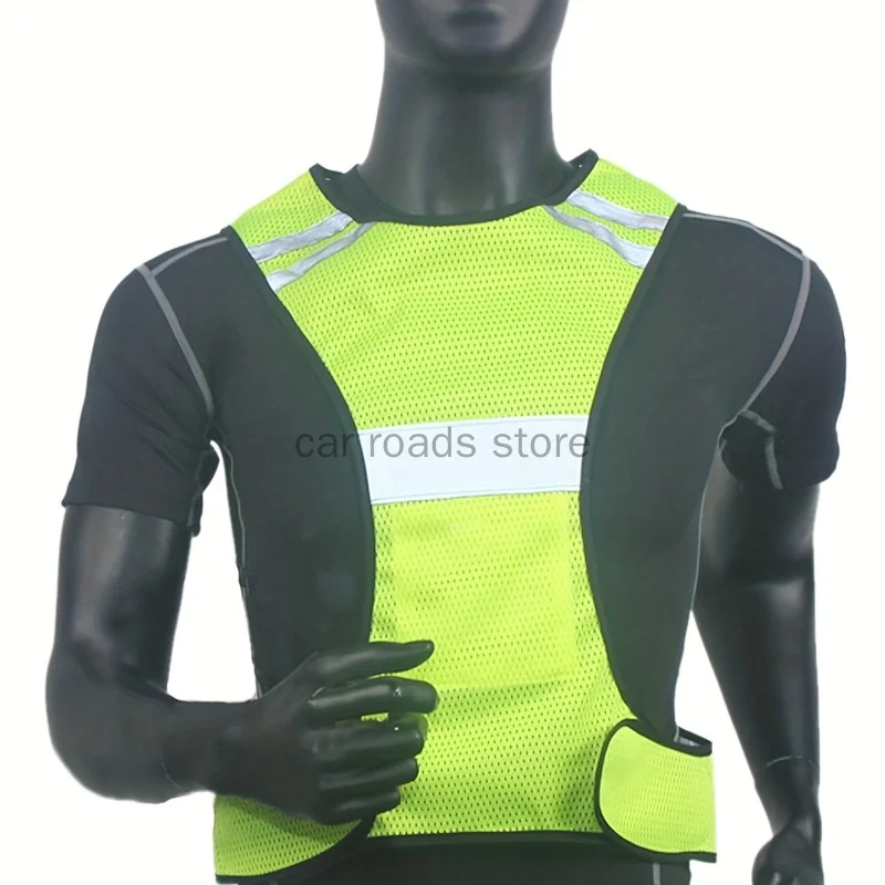 Reflective Vest Walking Lightweight Adjustable 360 High Visibility Vest Motorcycle Gear Jogging Cycling Walkers Runners Biking