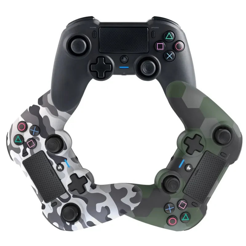 Playstation Negro/Verde/Gris Mando Con Licencia Oficial Inalámbrico Nacon Asymetric Para Ps4 Elige Camuflaje O Garantía Europea