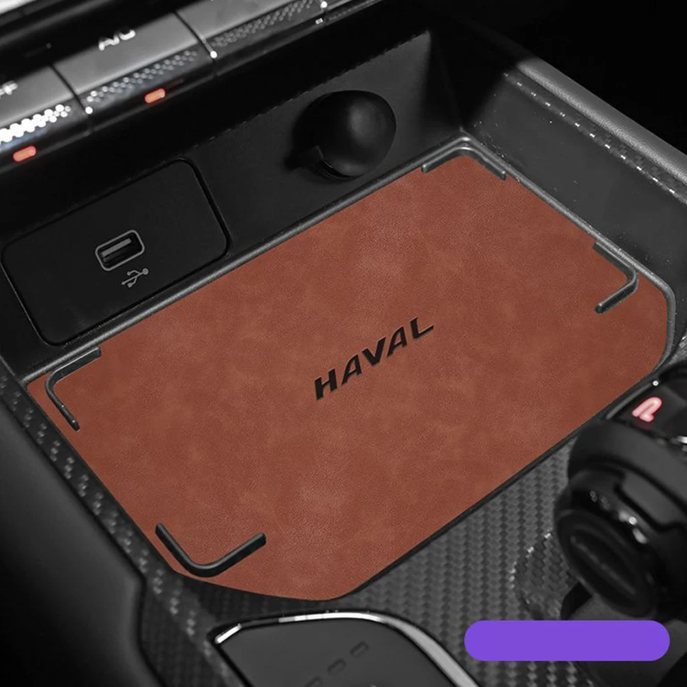 For Great Wall Haval Raptor MengLong 2023 2024 Car Door Groove Mat Gate Storage Slot Coaster Dust-proof Sticker Water Up Pad