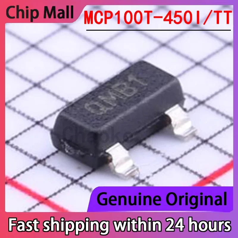 

5PCS New MCP100T-450I/TT Packaged SOT23 Monitoring and Reset Chip