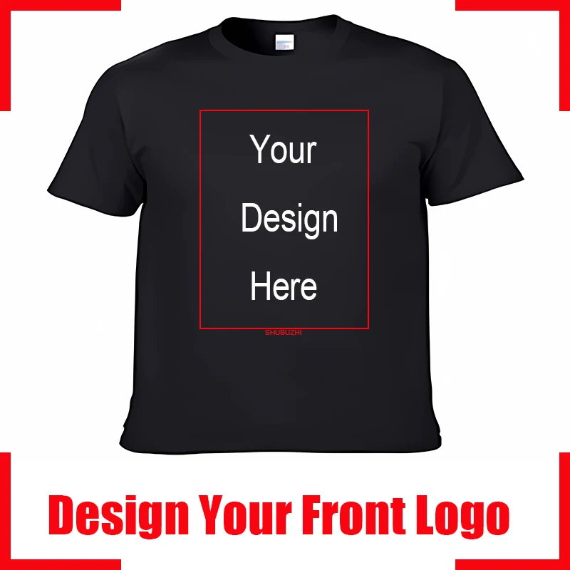 Men's Personalized Cotton T-shirt Custom Text Name Tsihrts Add Your Own Message Fashion men tshirt bigger size 4XL 5XL, image 13
