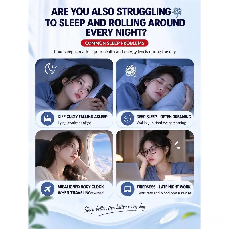 Technology Gravity Deep Sleep Eye Mask Double Sided Micro Pressure Sleeping Shading Mask For Eye Fatigue Relief