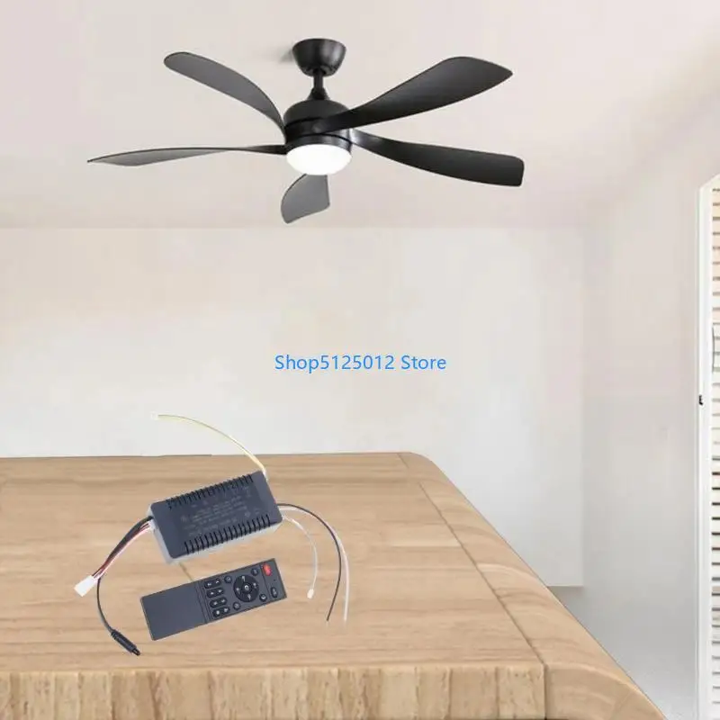 G8TC Room Fan Remote Manager Modifiable Pace Led Ventilation Soft Reinitialize Function