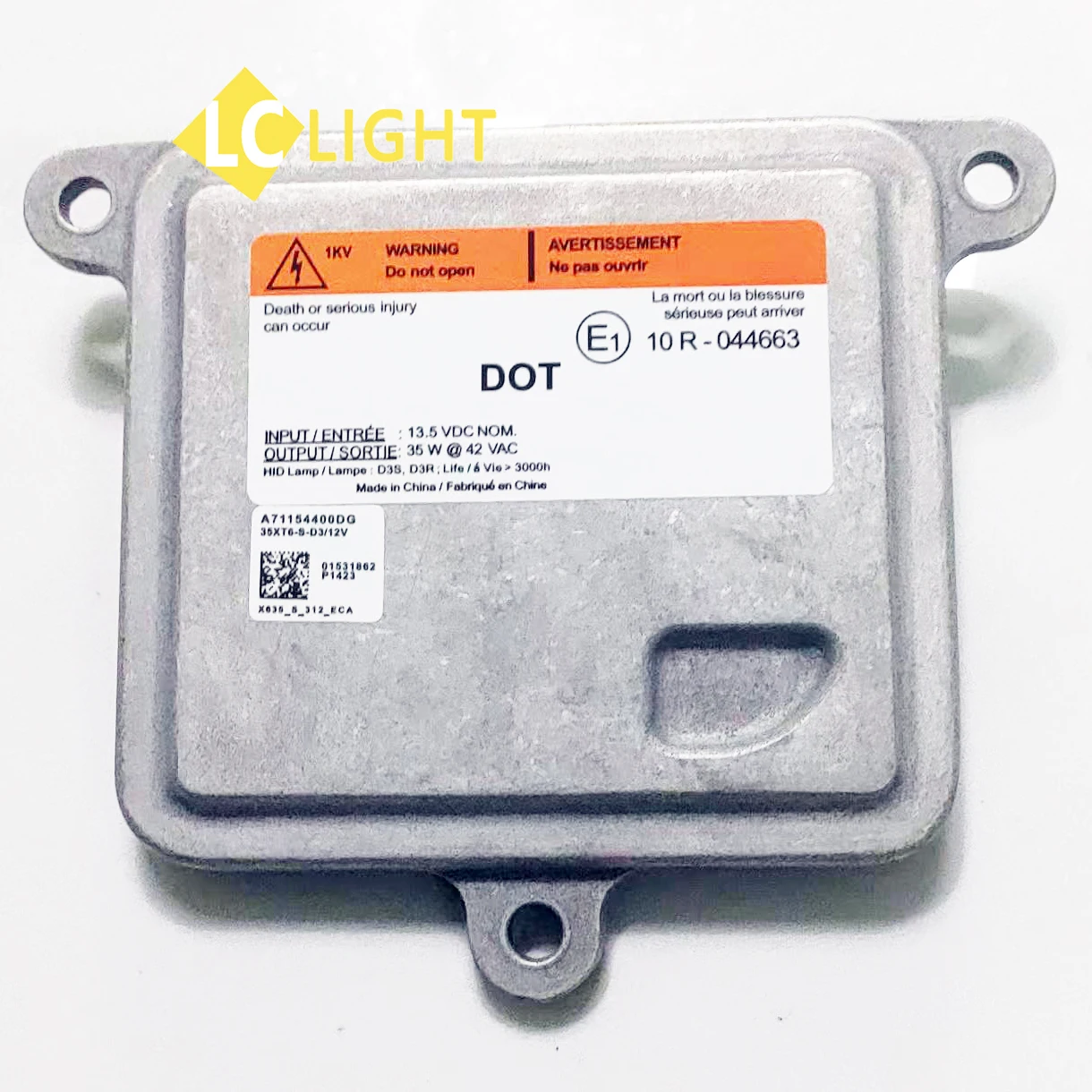 

Новый оригинальный балласт A71154400DG ксенон 10R-044663 D3S D3R для Fo-r-d Jag- ua r балласт фар 35 XT 6 блок управления фарами