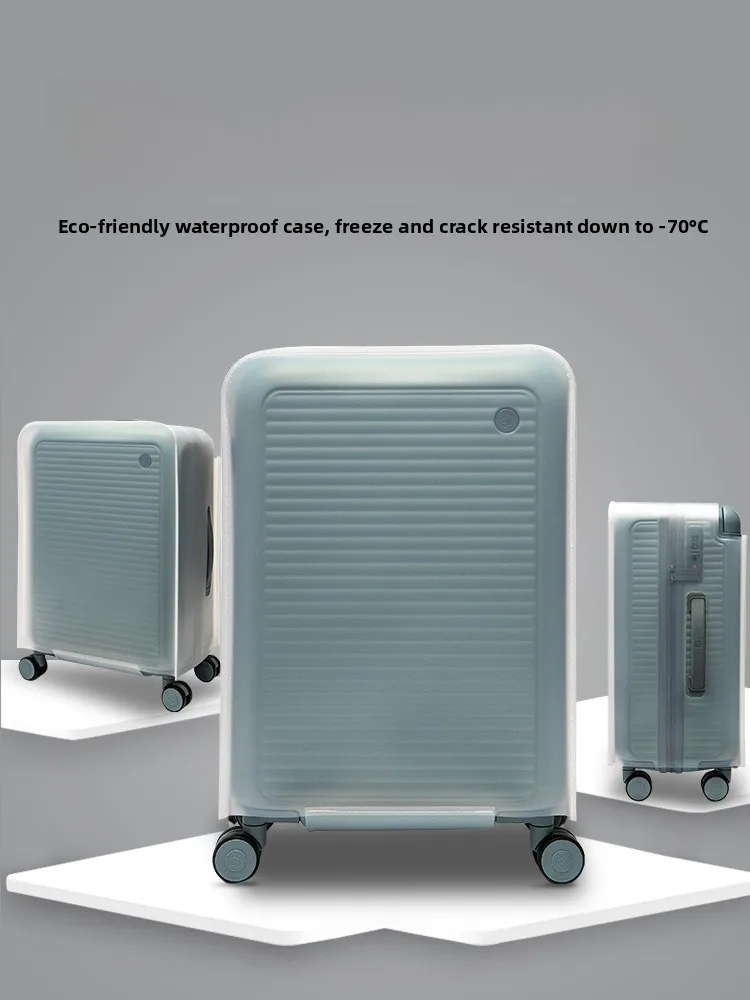 Travel Lage Dust Cover 20/25 Inch EVA Jelly Protective Case Scratch Resistant Suitcase Cover for Wide Pull Rod Bag