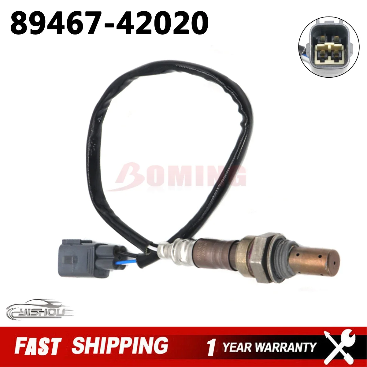 Car Upstream Air Fuel Ratio Lambda O2 Oxygen Sensor 89467-42020 for Toyota Rav4 2001-2003 250-54078 8946742020 25054078