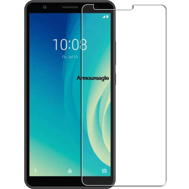 

Front HD Shield Clear Tempered Glass Saver Protect On For ZTE Blade L210 6" Protective Film Screen Protector Phone Cover Guard