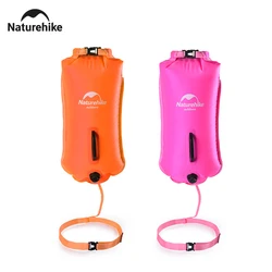 Naturehike Swimming Dry Bag Waterproof Inflatable Buoy Floating Bag 18L Ultralight Swim Drifting Sack Boating Rafting Air Bag