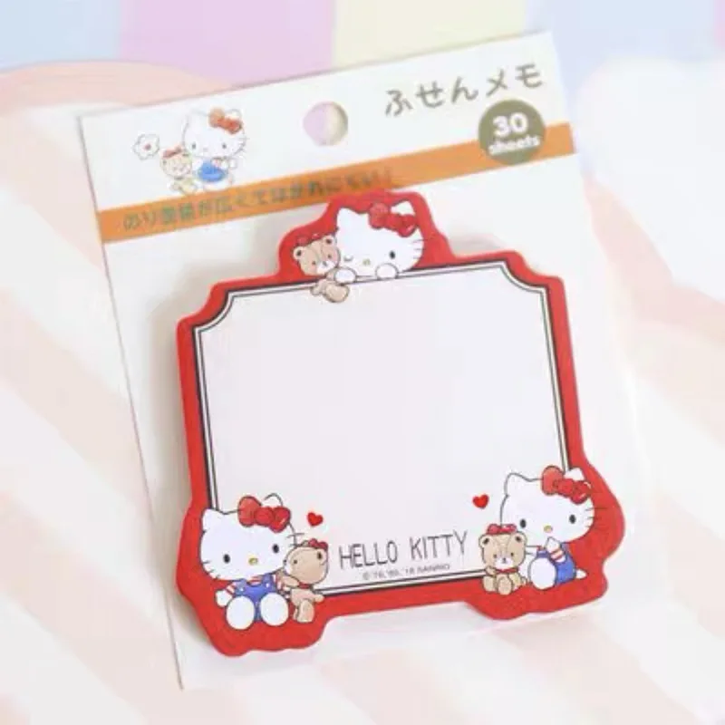 Kawaii Sanrio Hello Kitty Convenience Book Mymelody Kuromi Cinnamoroll Note Book Cute Paste Notepad Student Office Stationery