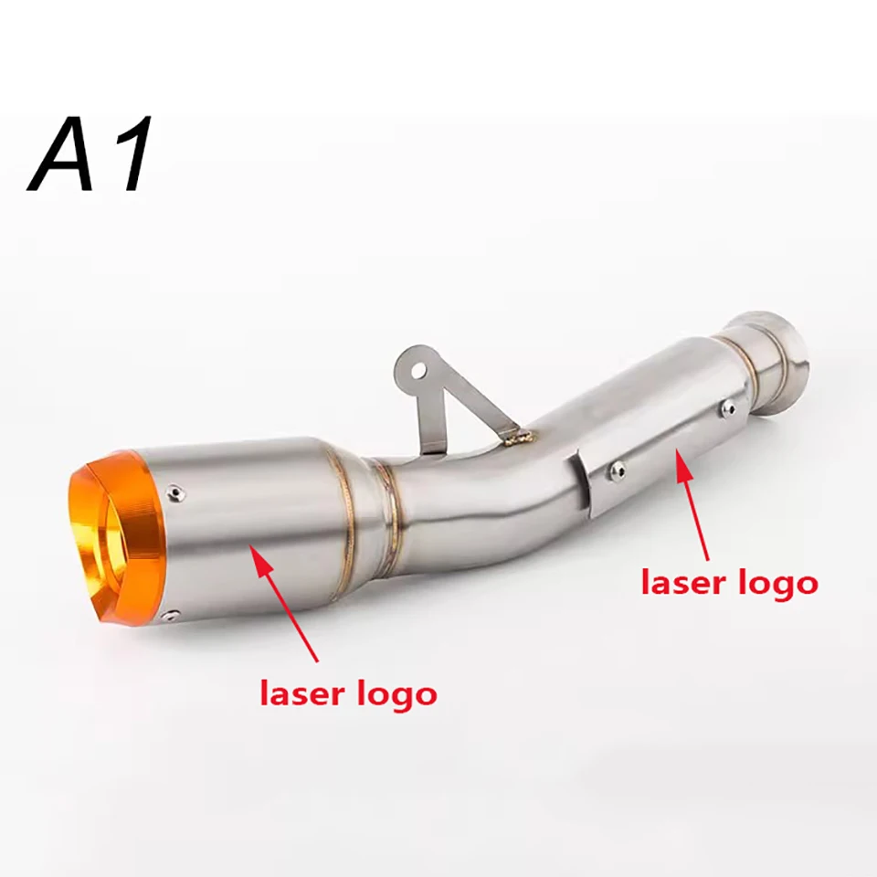 Motocicleta sistema de escape para KTM DUKE 790 DUKE 890, escape silencioso