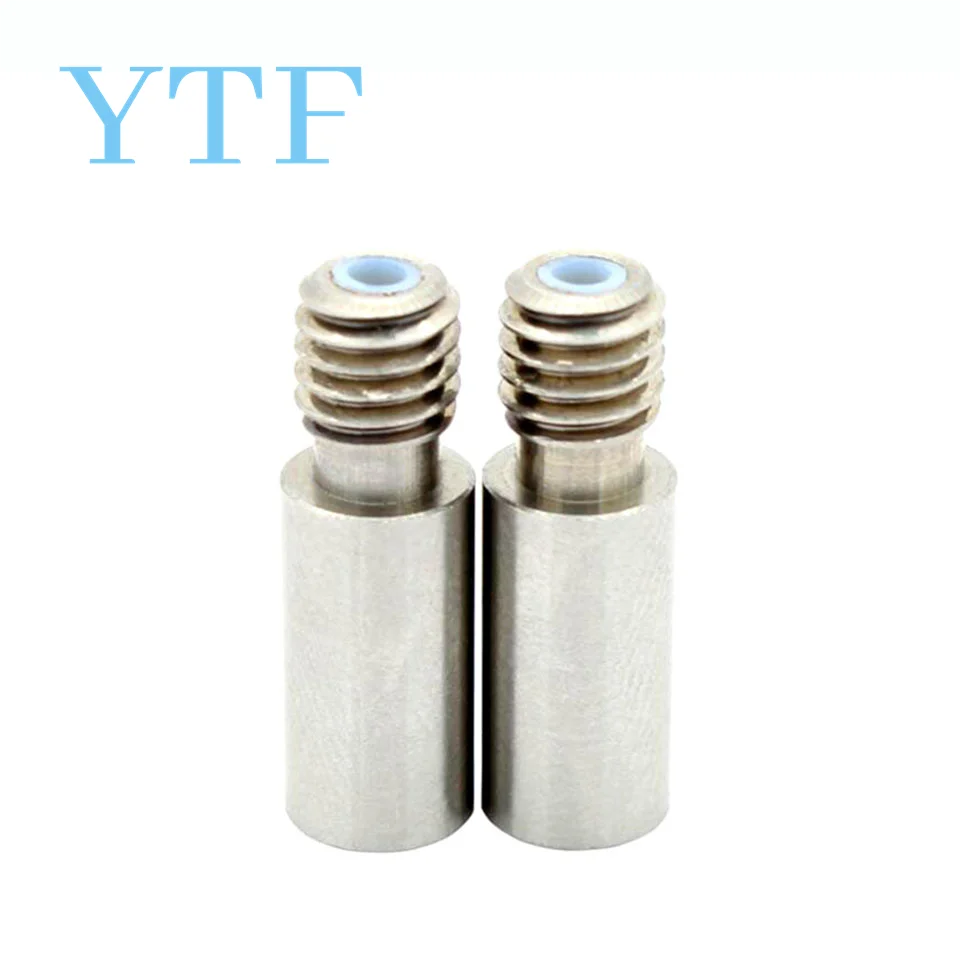 3D Printer Parts Single-Headed Two-Color Hose DIY Stainless Steel Tube Feed Extrusion 1.75MM