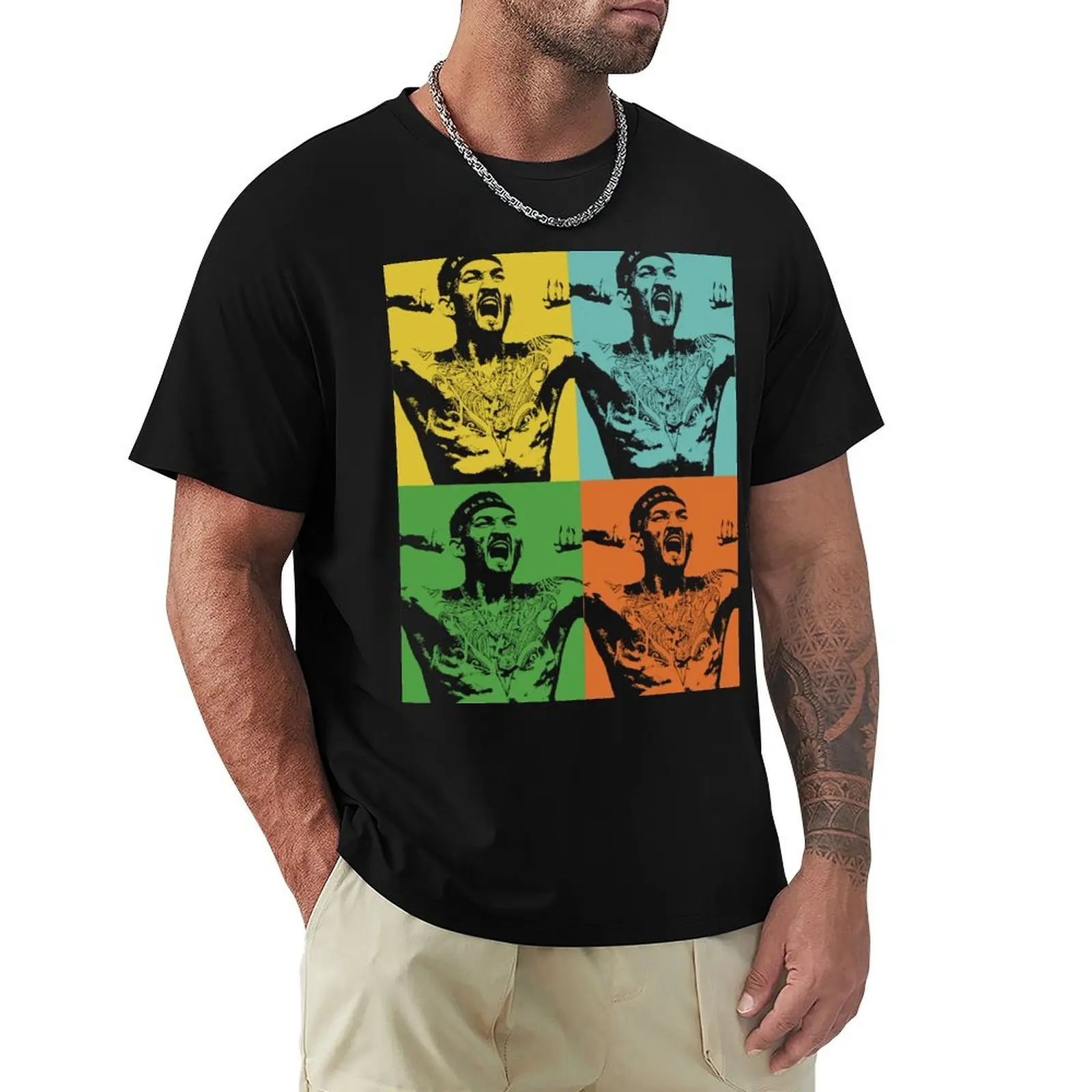 The Blessed Man Max Holloway T-Shirt Tough Fabric Work Tee