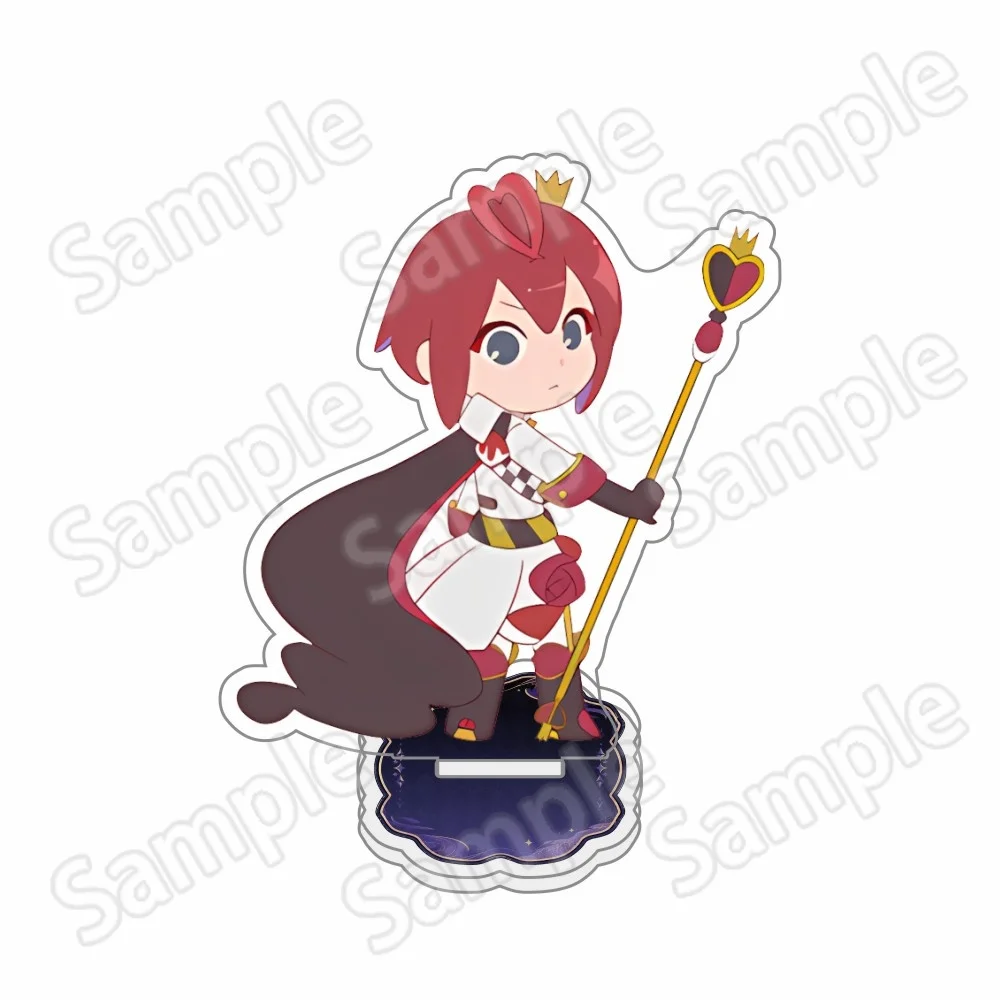 Twisted Wonderland Lilia Leona Malleus Ortho Idia  10cm Acrylic Stand Keychain Desktop Decor Collectible Tabletop Ornament Fan G