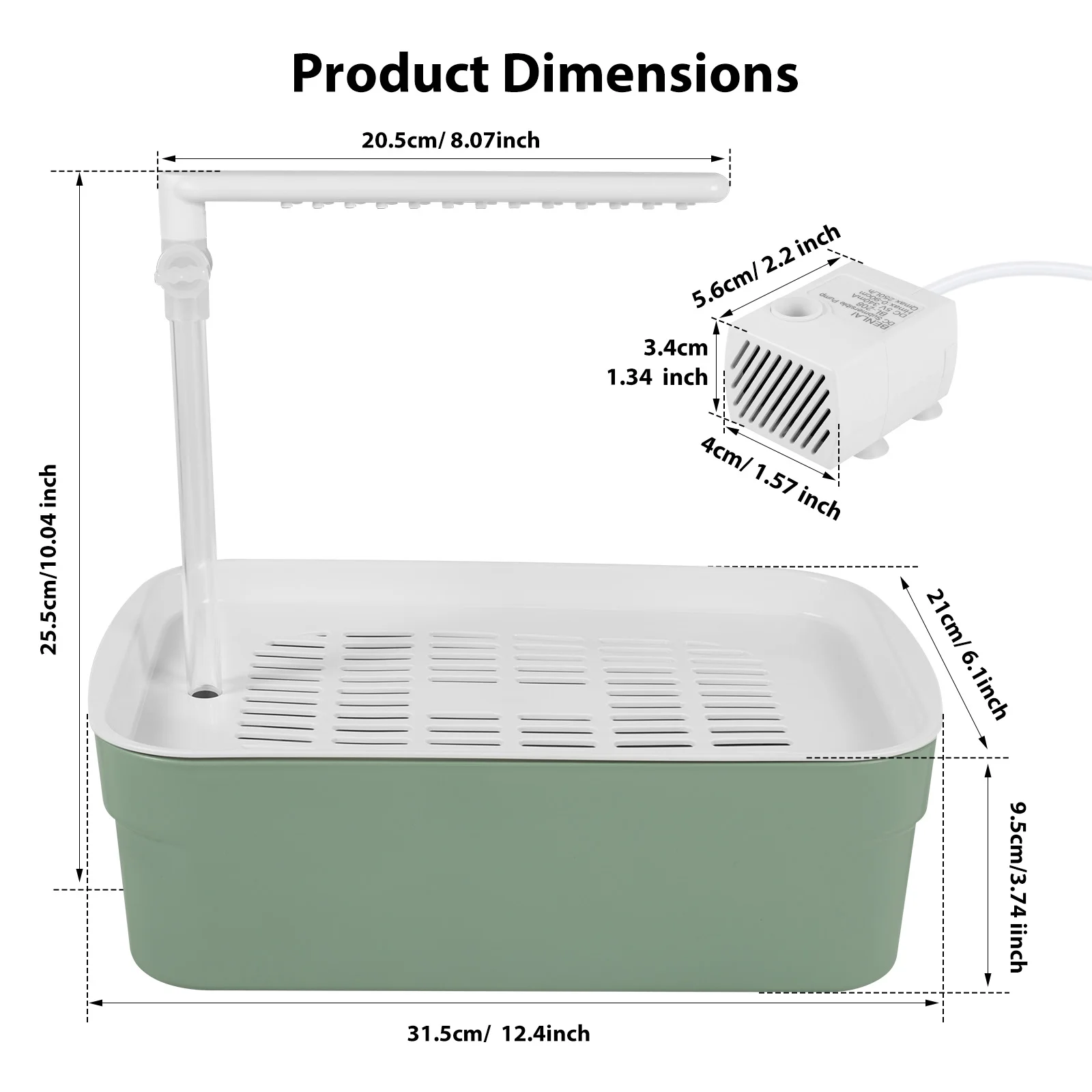 Parrot Automatische Duschwanne für Vögel, Käfig-Badewanne, Brunnen, USB-elektrischer Zirkulationshahn, Spielzeug, Reinigungszubehör für Vögel – Detail 2